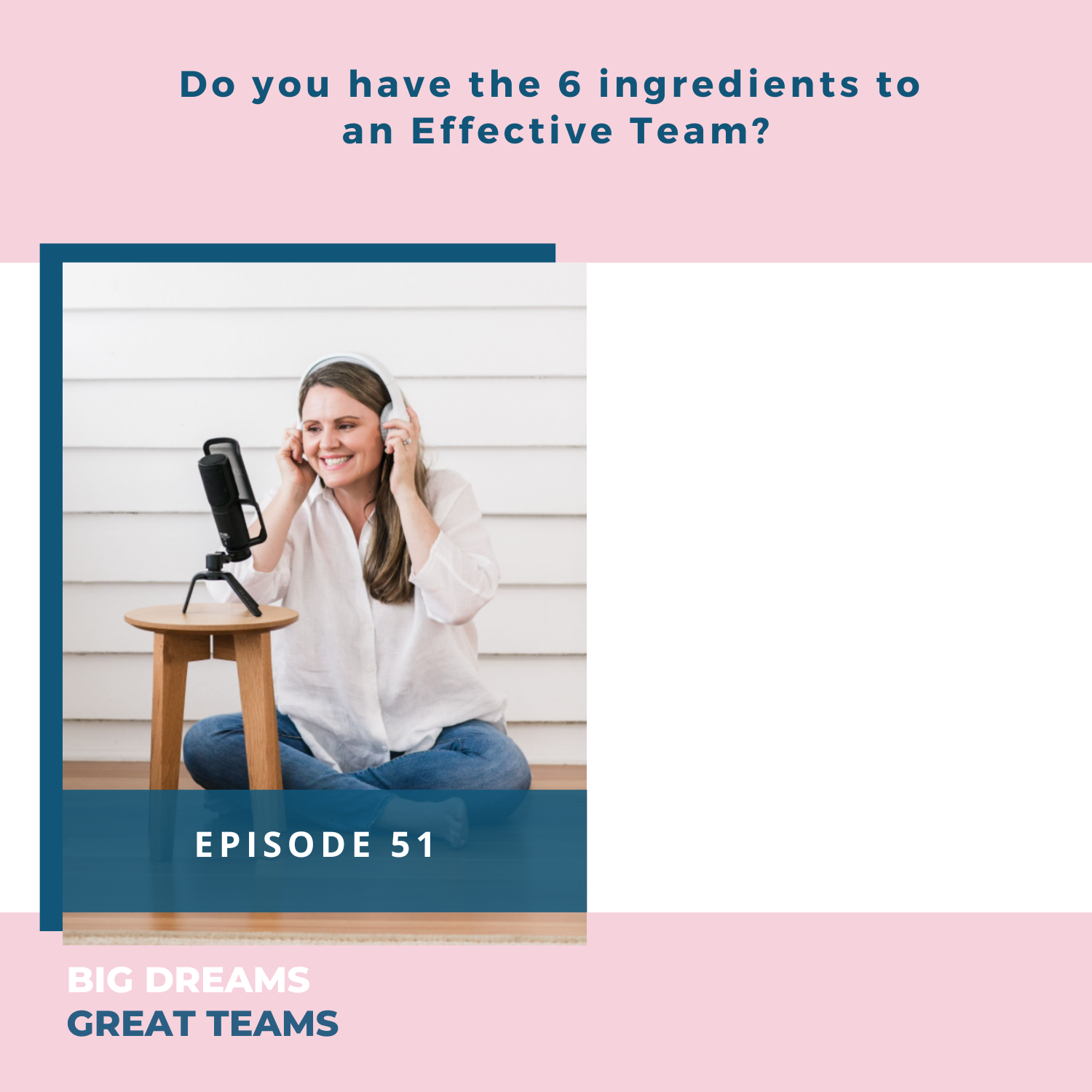 Do you have the 6 ingredients to an Effective Team?